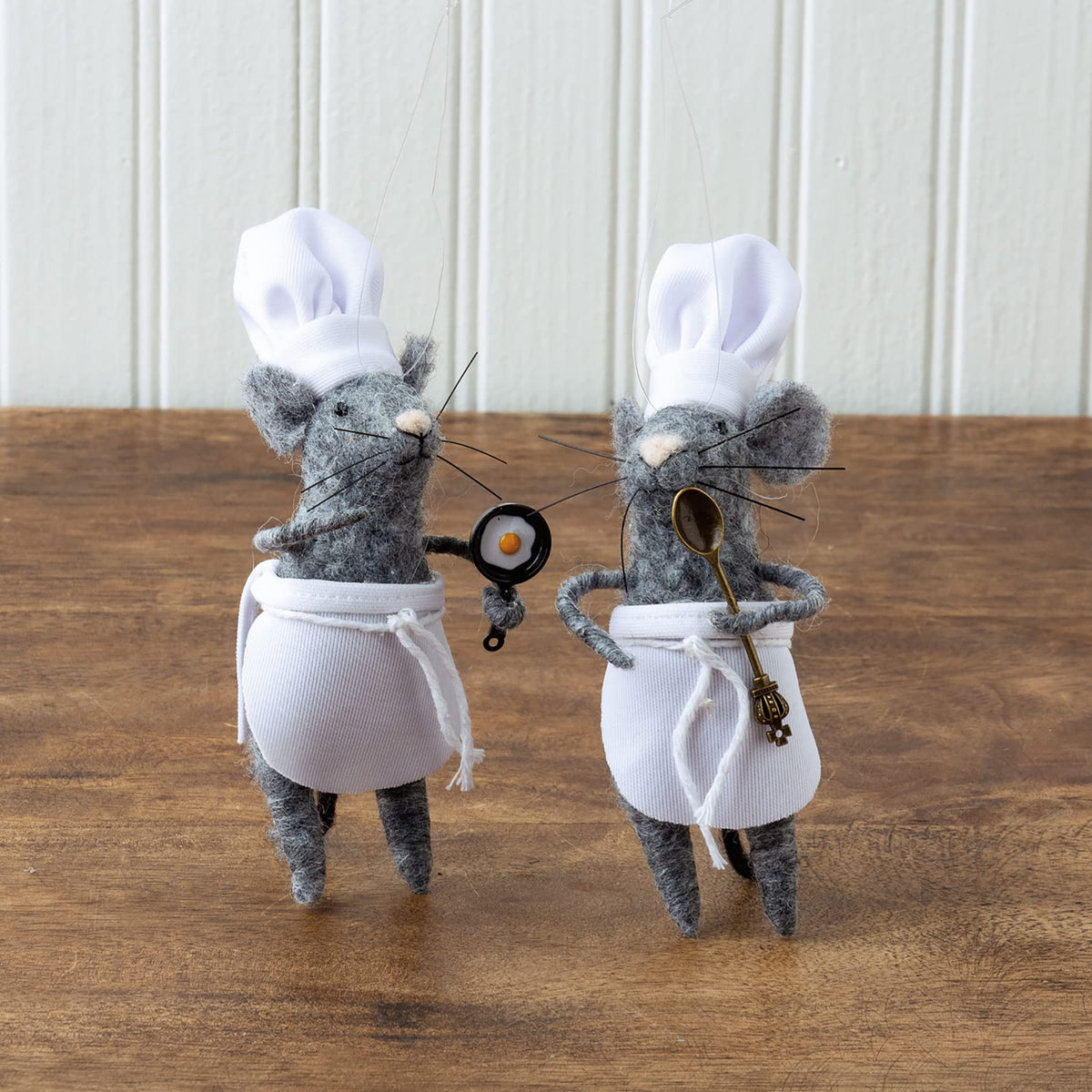 Primitives by Kathy Kitchen Mice Collectible Figurine Set