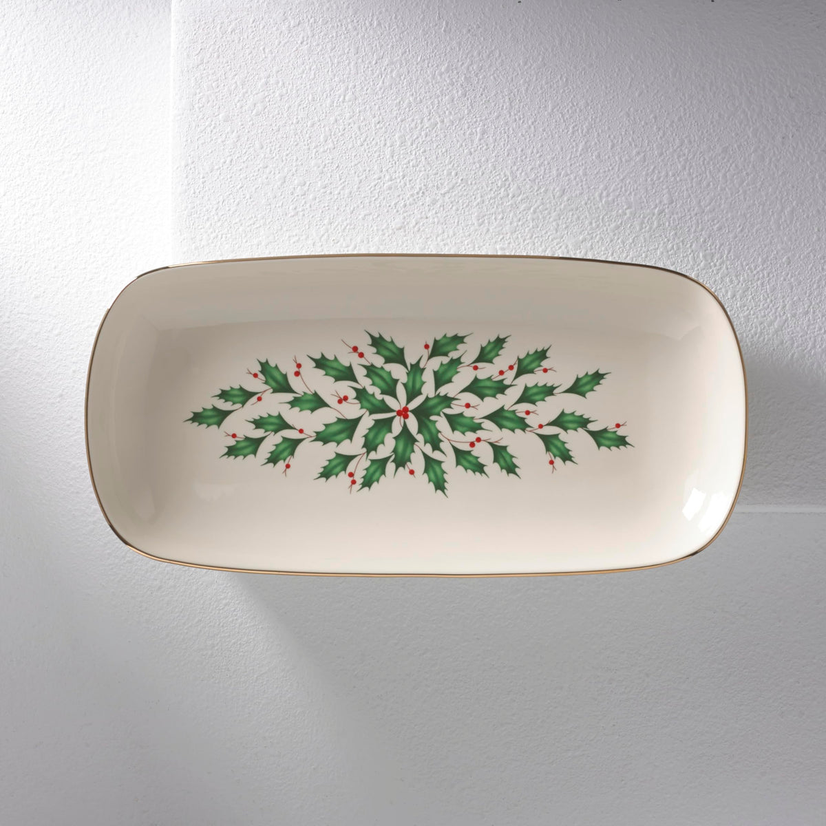 Lenox 869997 Holiday Bread Tray, Christmas Hosting