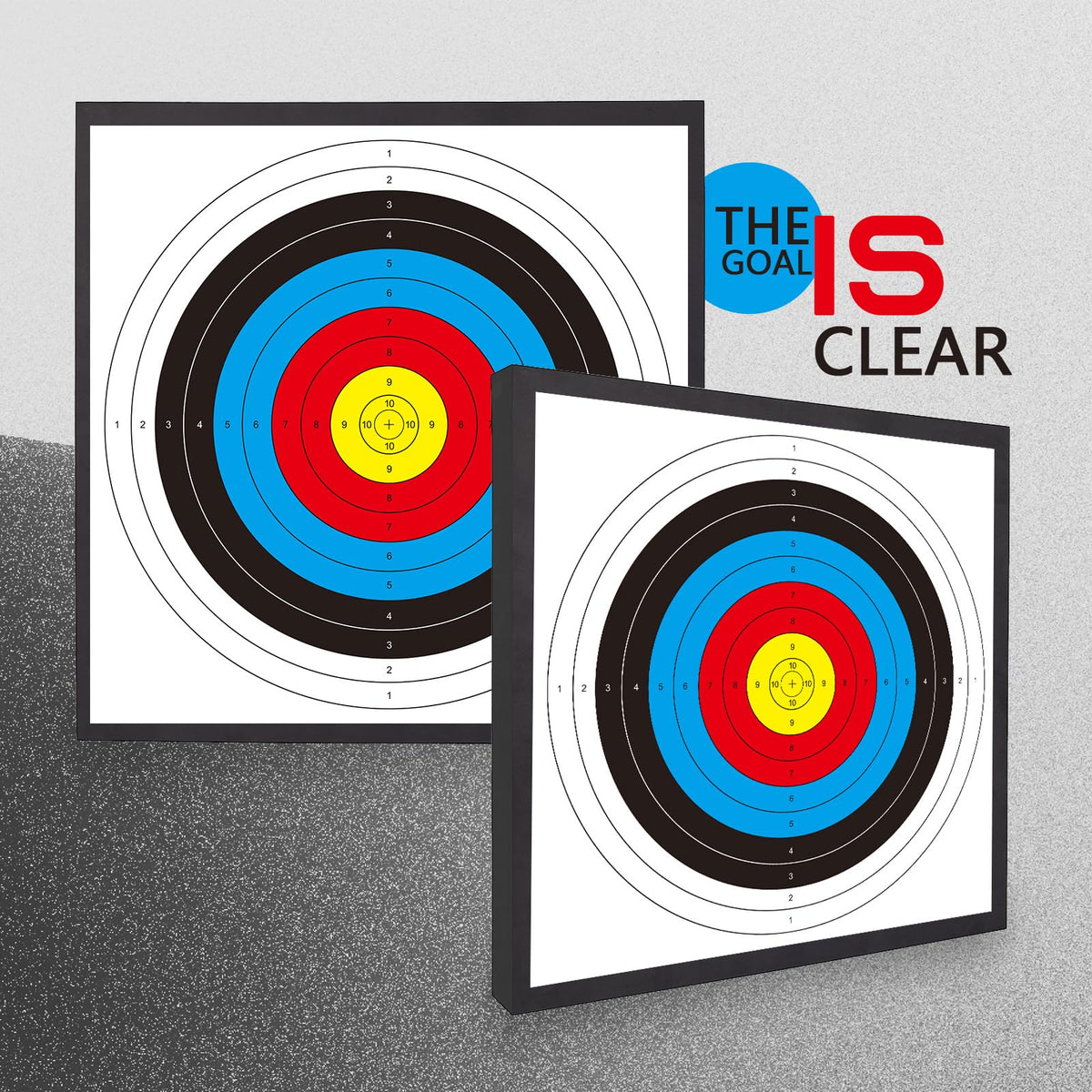 20pcs Archery Targets Paper,Bow and Arrow Target for Hunting Backyard,Standard Archery 10 Rings Competitive Target Faces for Archery Target Practice Accessories