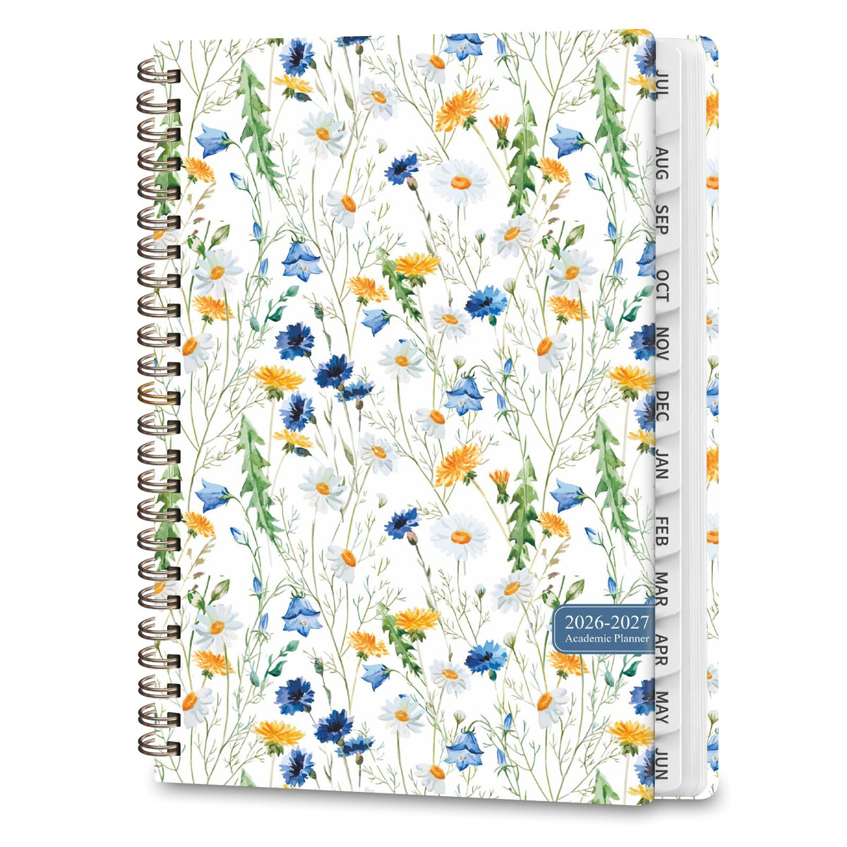 Planner 2026-2027, Weekly and Monthly Academic Planner, July 2026 - June 2027, Hardcover Calendar Agenda Book for School Year Planning, School Supplies for Teacher and Student, A5(6.3'' x 8.5'')