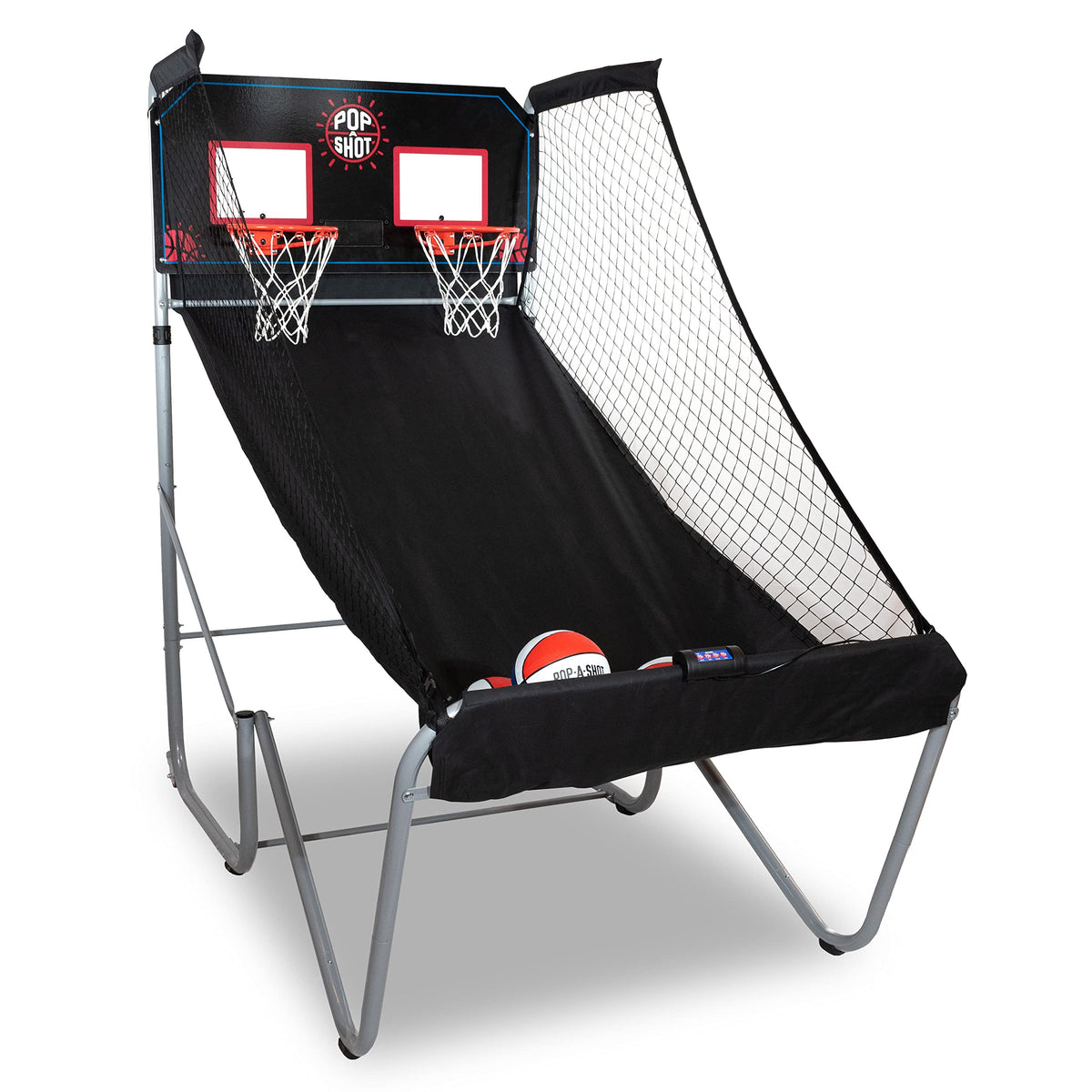 Pop-A-Shot Official Home Dual Shot Basketball Arcade Game - (Black)