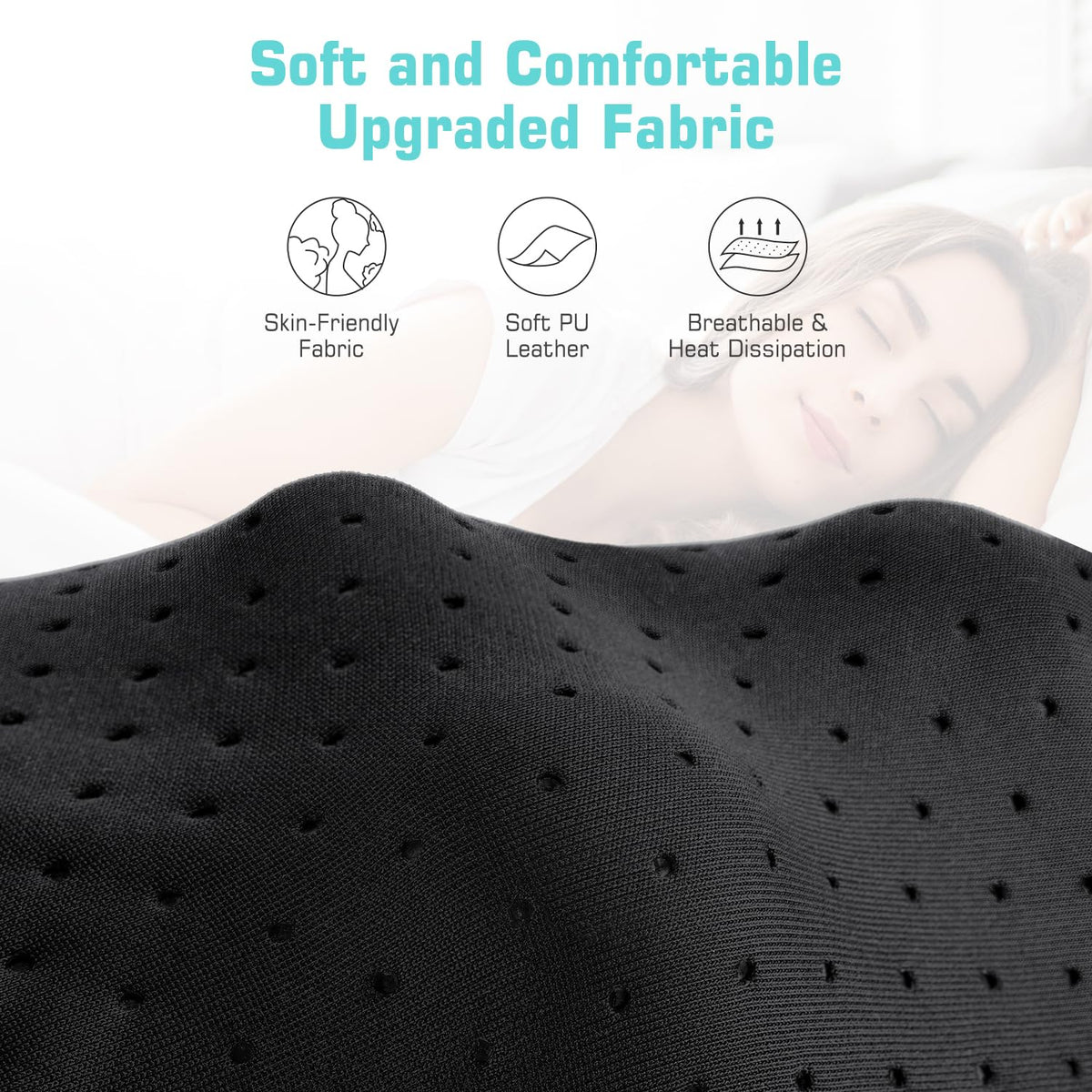 Shiatsu Neck and Back Massager with Heat, Electric Deep Tissue 4D Kneading Massage Pillow for Shoulder, Leg, Body Muscle Pain Relief - Best Gifts for Women Men Mom Dad
