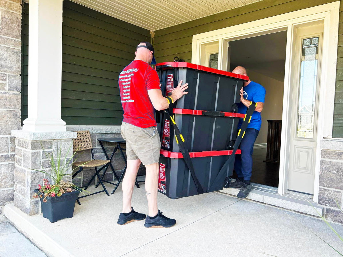 ArmDolly Moving Straps - 2-Person Lifting and Moving System - Lift, Carry and Move Heavy Furniture and Appliances Easily, Fast, and Safely - by ShoulderDolly