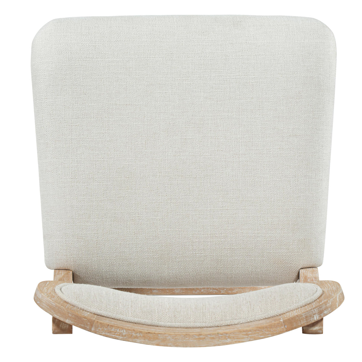 Christopher Knight Home Kaylin Modern Counter Height Bar Stools Set of 2, Upholstered Bar Stool for Kitchen Island, Rubberwood Dining Room Chair, Counter Stool with Footrest, Natural+Beige