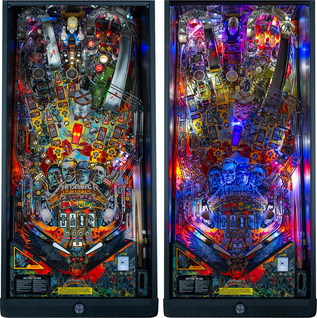 Stern Pinball Metallica Remastered, Premium Edition Arcade Pinball Machine