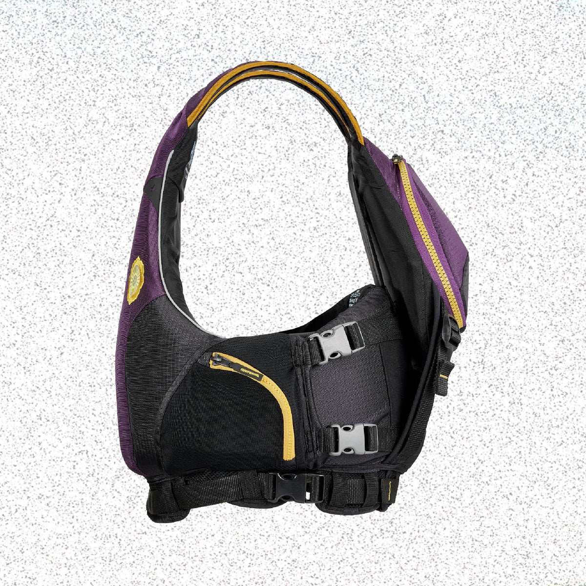 Astral Bowen Life Jacket - Lightweight USCG Type III PFD Adult Life Vest for Fishing, Touring, SUP, & Whitewater - Eggplant - Medium/Large