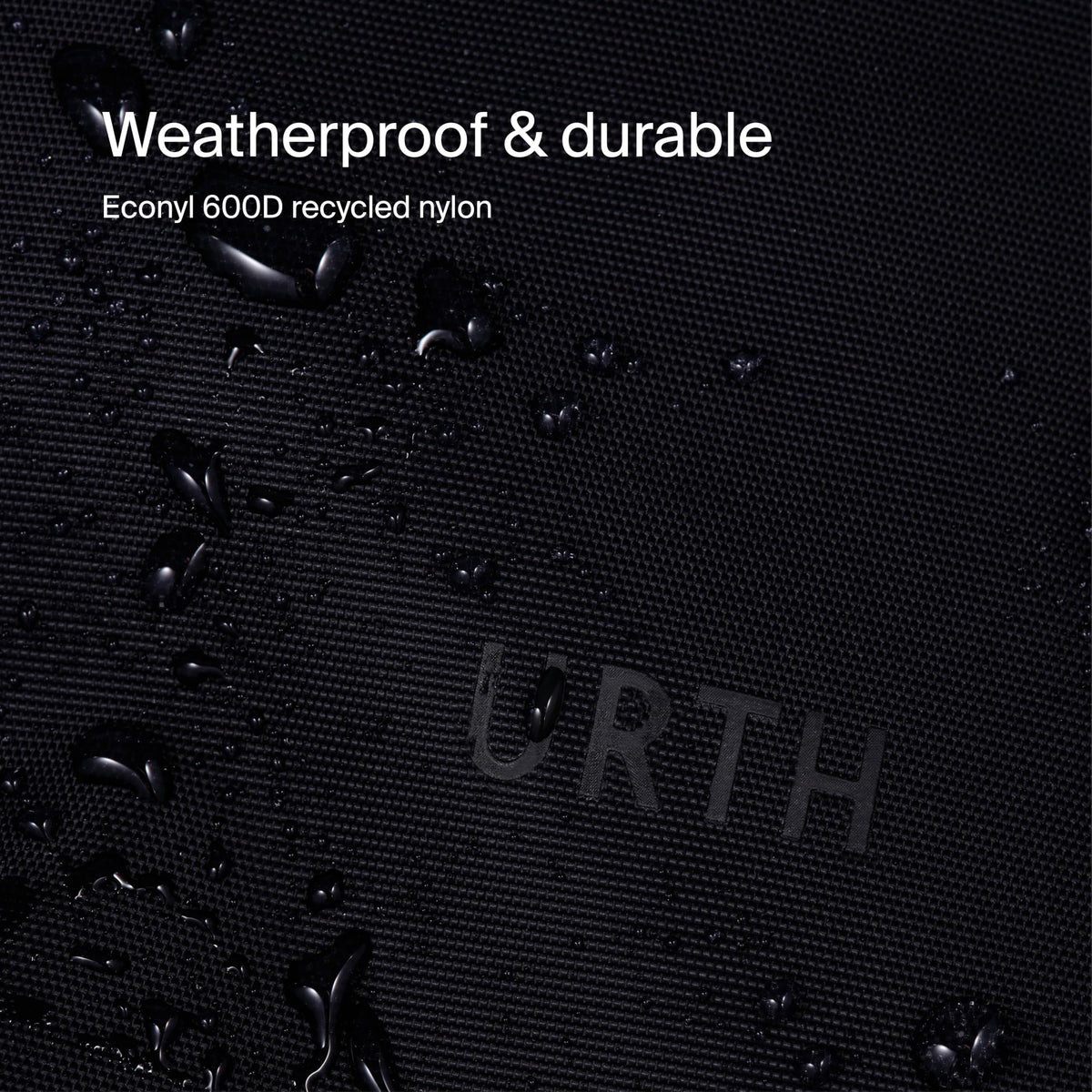 Urth Norite 24L Modular Camera Backpack – for DSLR, Lens, 15/16” Laptop, Weatherproof + Recycled (Black)