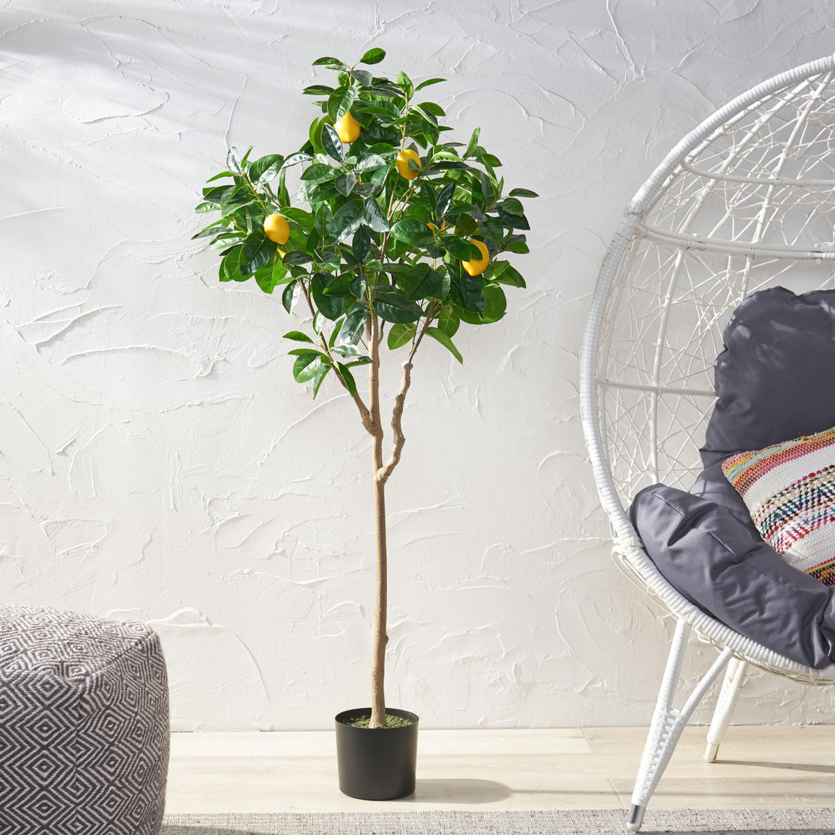 150CM Artificial Lemon Tree