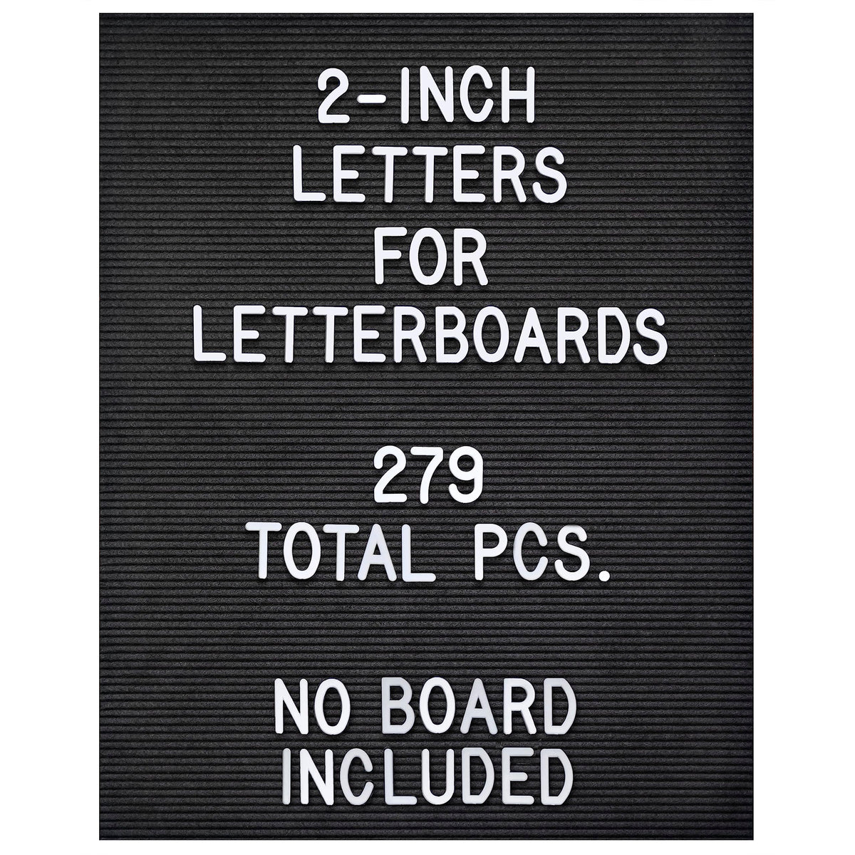 Letter Board Plastic Letters Set 2 Inch, Letter Board Letters Only NO BOARD INCLUDED, White Large Felt Board Letters, Plastic Letters Letter Board, Felt Letter Board Letters Symbols