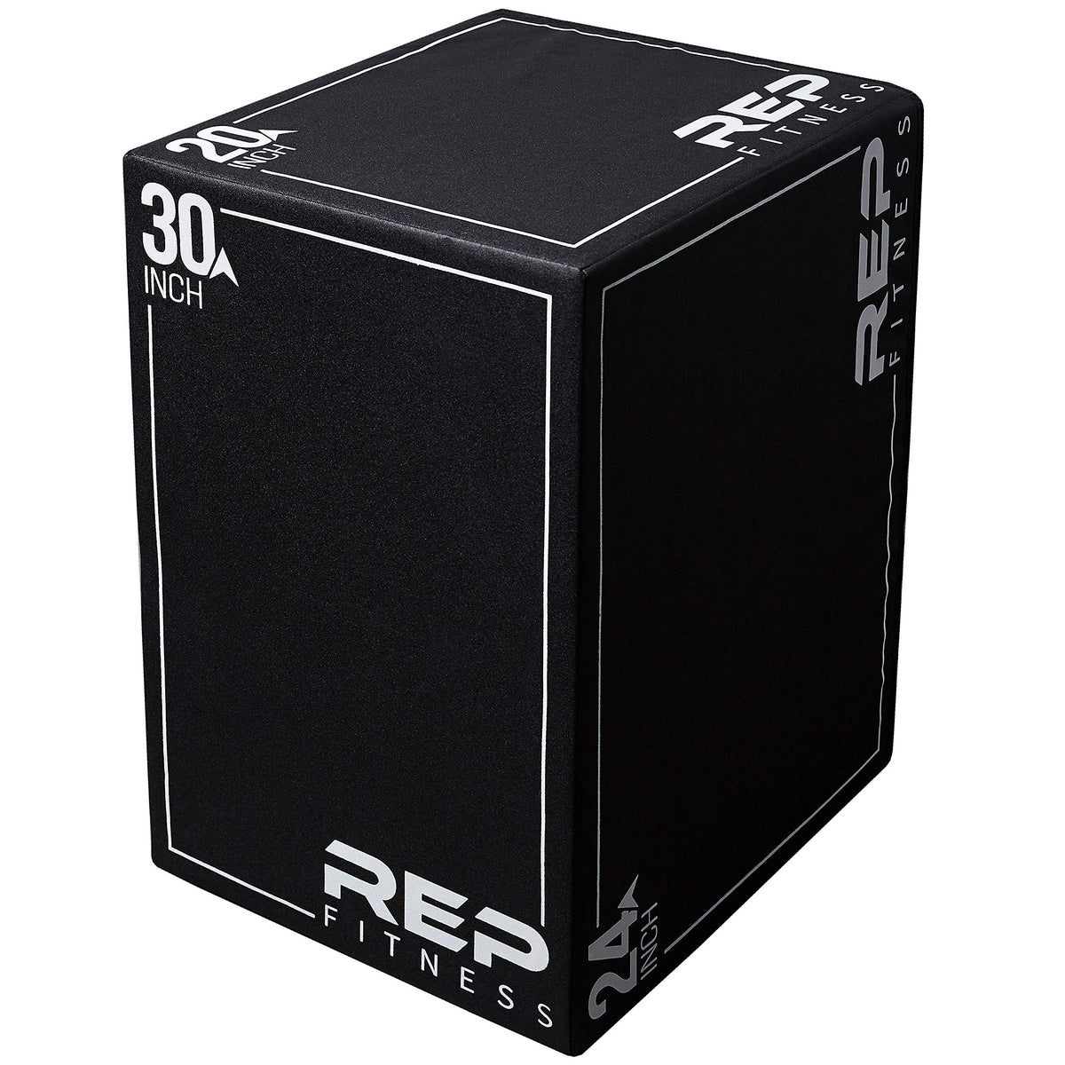 REP Soft Plyo Box | 30 inch | 3-in-1 Foam Jump Box | Plyometric Training Platform | Home Gym Workout Equipment | Step Exercise Block | Non-Slip Jumping Mat | Adjustable Height