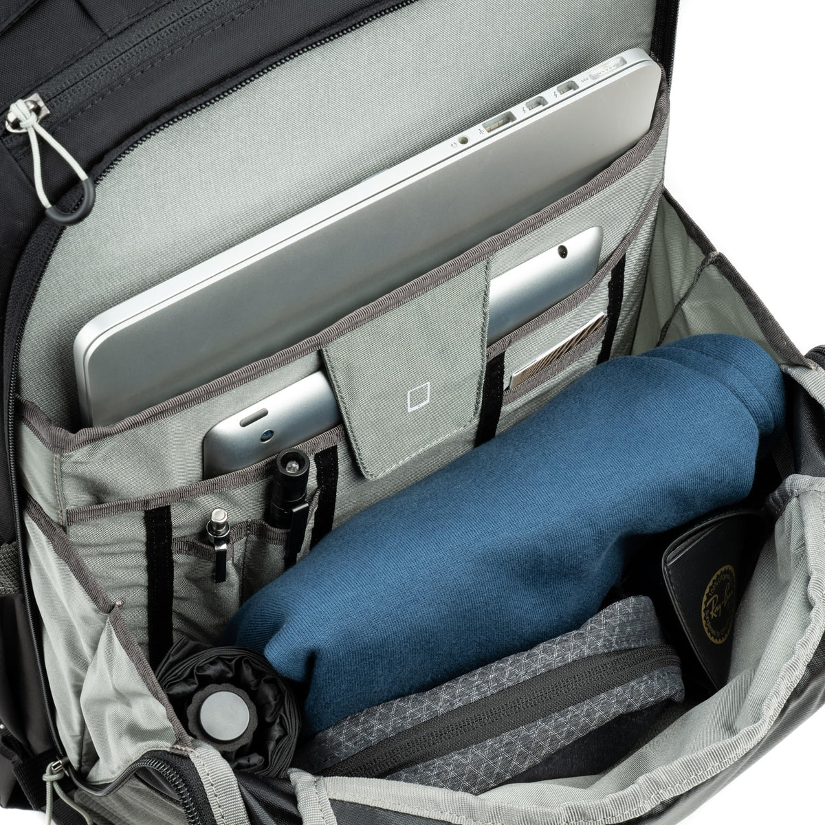 Think Tank BackLight 36L Camera Daypack Backpack for DSLR, Mirrorless, Photography and Video - Slate Black